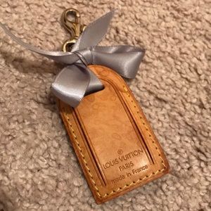 Authentic Louis Vuitton Luggage Tag